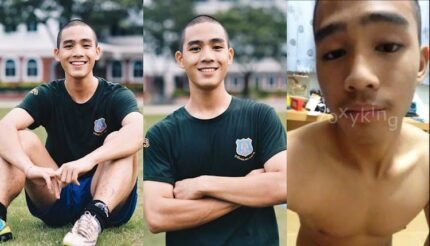 พลทหารโฟล์ค น้ำแตกพุ่งแรงมาก ทหารวัยรุ่นหล่อน่ารักและเงี่ยนมาก ชักว่าวโชว์แถมแหกรูตูดโชว์น่าเย็ดเวอร์