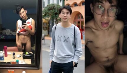 คลิปหลุด เจมส์ หนุ่ม ม.กรุงเทพเงี่ยนจัด ชักว่าวโชว์ น้ำแตกพุ่งกระจัดกระจายเต็มพื้น