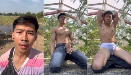 พงษ์พิสิฐ หนุ่มหุ่นแซ่บ แอบมาแก้ผ้าชักว่าว Outdoorอีกแล้วครับ เงี่ยนมากแต่ก็ระแวงคนผ่านมาเห็น ตลอดเวลา ตื่นเต้นน้ำจะแตก