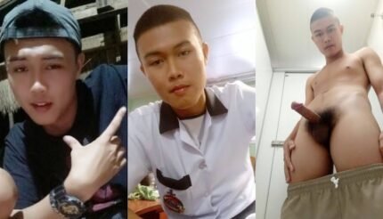 คลิปหลุด กอล์ฟ ทหารเรือเงี่ยนมาก ชักว่าวบนเรือหลวงน้ำแตกพุ่งแรงดีนะที่เอามือป้องไว้