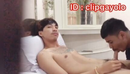 คลิปชายเย็ดชาย จากกลุ่มลับของนายบูมตัวพ่อกรุ๊ปLineเกย์ โชว์อมควยโชว์เย็ดกับหนุ่มบ้านๆ