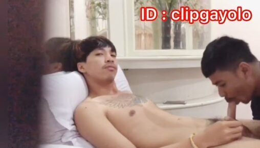 คลิปชายเย็ดชาย จากกลุ่มลับของนายบูมตัวพ่อกรุ๊ปLineเกย์ โชว์อมควยโชว์เย็ดกับหนุ่มบ้านๆ
