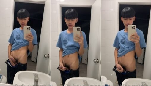 ต้าวเจ๋งโชว์ควยชักว่าวหน้ากระจกในห้องน้ำ ถ่ายคลิปเล่นๆ อ้าว..น้ำแตกจริงซะงั้น เงี่ยนอ่ะครับ ต้าวเจ๋งโชว์ควยชักว่าวหน้ากระจกในห้องน้ำ ถ่ายคลิปเล่นๆ อ้าว..น้ำแตกจริงซะงั้น เงี่ยนอ่ะครับ