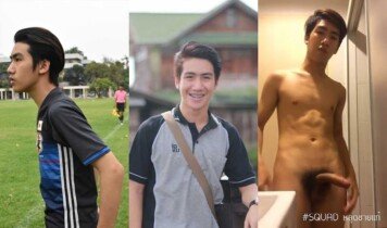 คลิปหลุด อ๋อง ม.เกษตร นักศึกษาหนุ่มหล่อ นักกีฬาฟุตบอล เงี่ยนมาก ชักว่าวโชว์ในห้องน้ำ ถ่ายคลิปน้ำแตกฟินฟิน