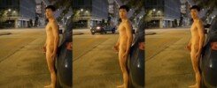 เป็น outdoor ที่กล้าและบ้าที่สุด แก้ผ้าหมดยืนชักว่าวอยู่ริมถนน รถขับผ่านก็เห็นจะๆ ส่งยิ้มกันไปเลย เงี่ยนกว่านี้มีอีกไหม แถมหน้าตาก็หล่อมากด้วยนะ