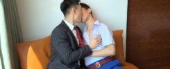 โทรเรียกเด็กไทยมาที่โรงแรม น้องมาในชุดนักเรียน อลันเงี่ยนมากเลยถาม3คนได้ไหม น้องไม่มีปัญหาเลยเรียกมาอีกคนเย็ดกันโคตรฟิน น้ำแตกใส่ปากไปเลย