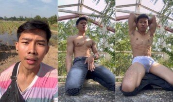 พงษ์พิสิฐ หนุ่มหุ่นแซ่บ แอบมาแก้ผ้าชักว่าว Outdoorอีกแล้วครับ เงี่ยนมากแต่ก็ระแวงคนผ่านมาเห็น ตลอดเวลา ตื่นเต้นน้ำจะแตก