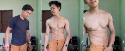 กวาดบ้านเพลินๆเกิดเงี่ยนขึ้นมาแก้ผ้าชักโชว์ไปเลยครับรอไร ตรงหน้าต่างคนขี่มอไซต์ผ่านกำลังจะพุ่งหันมามอง!!